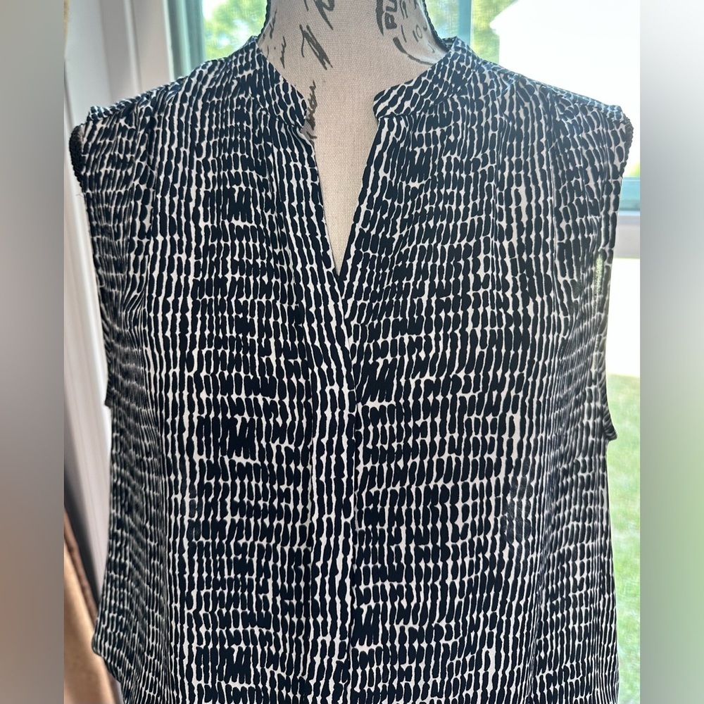 👗 Women's Sleeveless Layered Sheer Tunic Dress 🌟 - Picture 3 of 10
